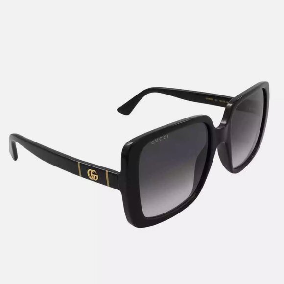 NEW Gucci Grey Gradient Square Ladies Sunglasses - Picture 1 of 5